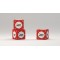 RED CUBE (45x45x45cm), penová kocka na sedenie, reklamná taburetka, molitan